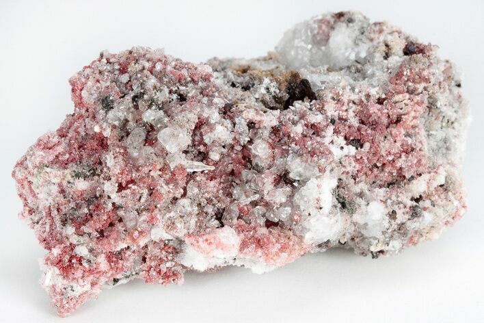 Vibrant-Red Cinnabar with Calcite - Cocineras Mine #212749
